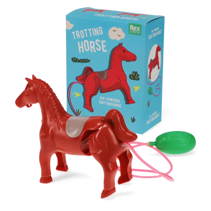 Air-Powered Trotting Horse