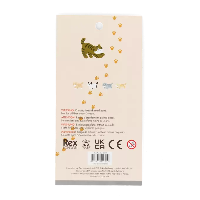 3D Puffy Stickers - Cats