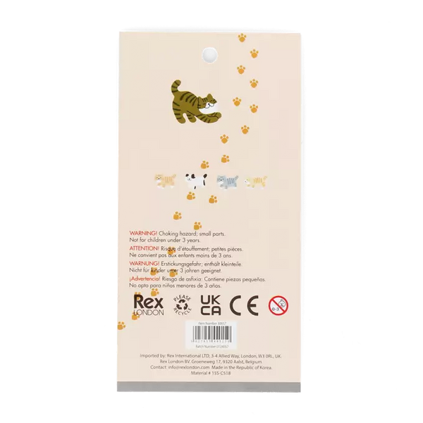 3D Puffy Stickers - Cats