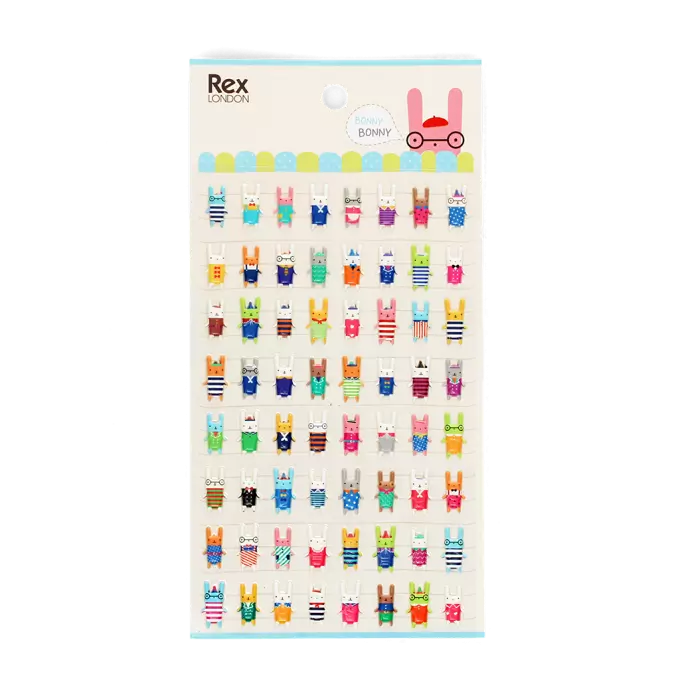 3D Puffy Stickers - Bonny Bunny