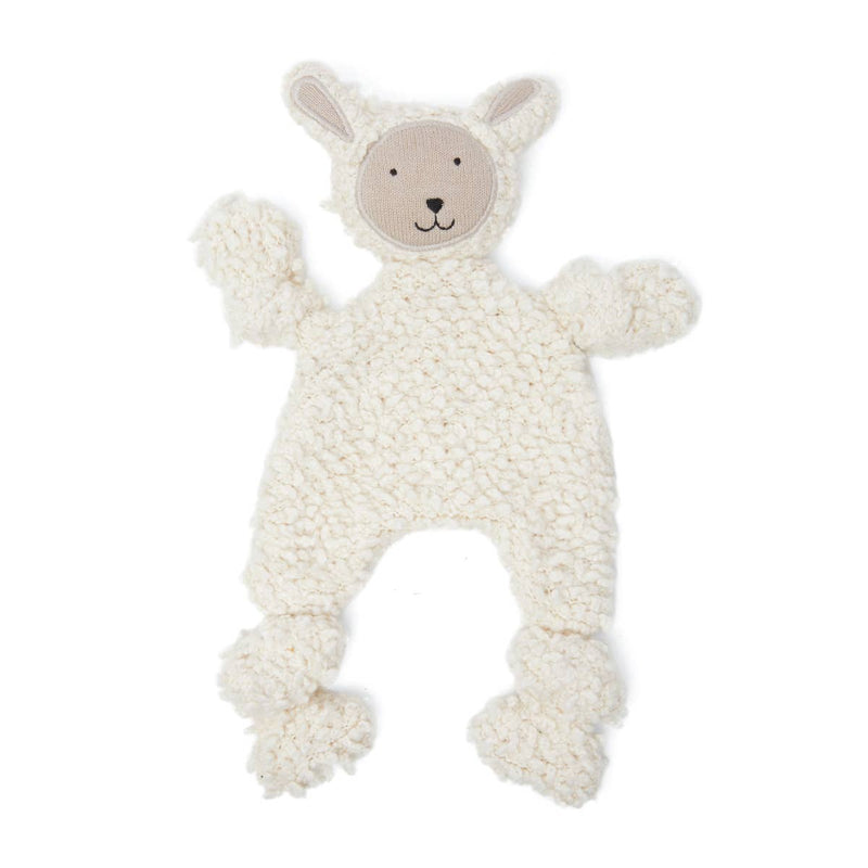 Cotton Knit Baby Comforter: Sheep
