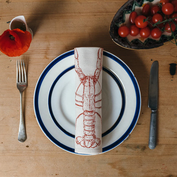 Lottie Day - Napkin Gift Set - Lobster