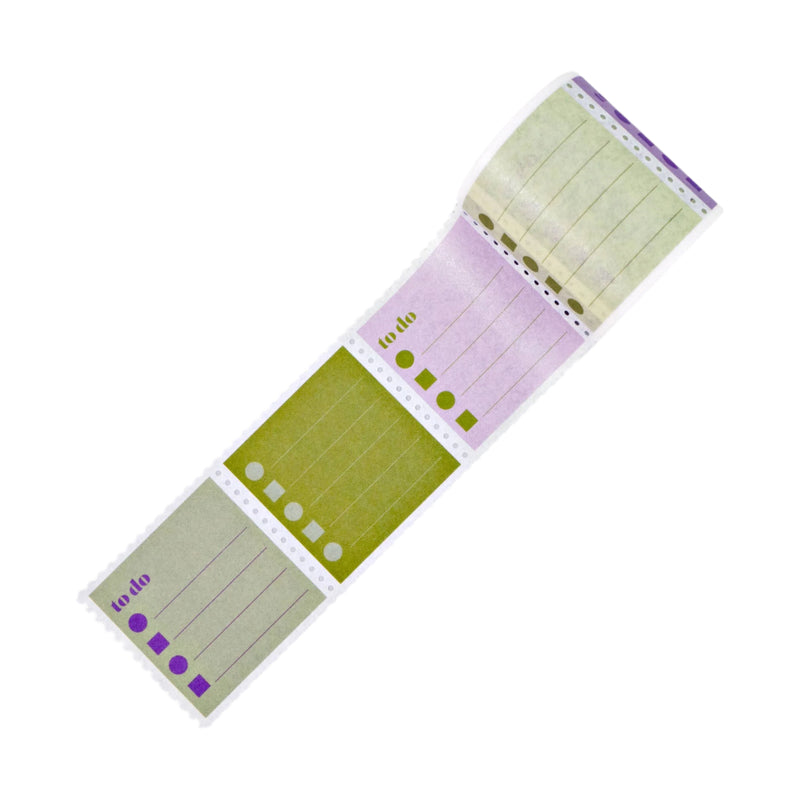 Hinoki To Do Giant Stamp Washi Tape