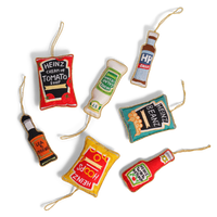Heinz Beanz Embroidered Christmas Decoration