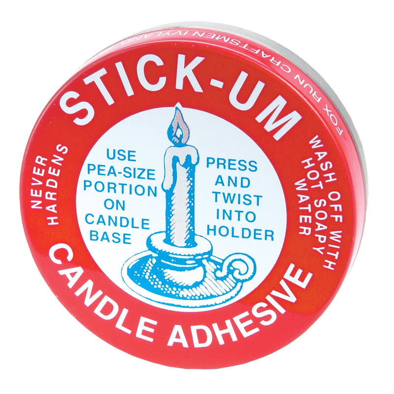 Stick-Um Candle Adhesive, 0.5-Ounce