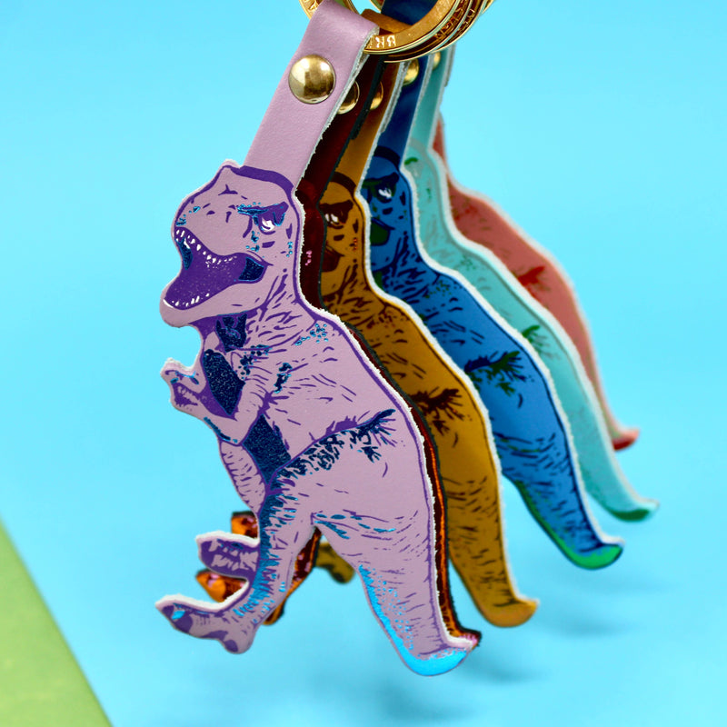 T-Rex Key Fob - Ochre
