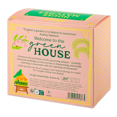 The Green House Matchboxes