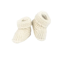 Baby Booties - Natural