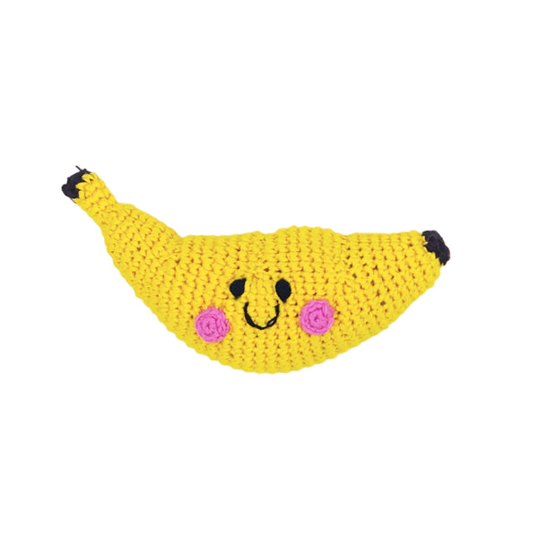 Friendly banana rattle