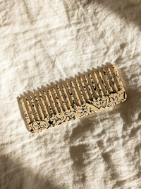 NAT + NOOR - Wide Tooth Comb - Marble