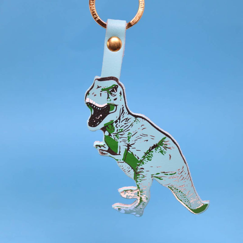 T-Rex Key Fob - Ochre