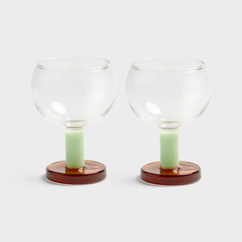 Glasses Cantine Amber - Set of 2