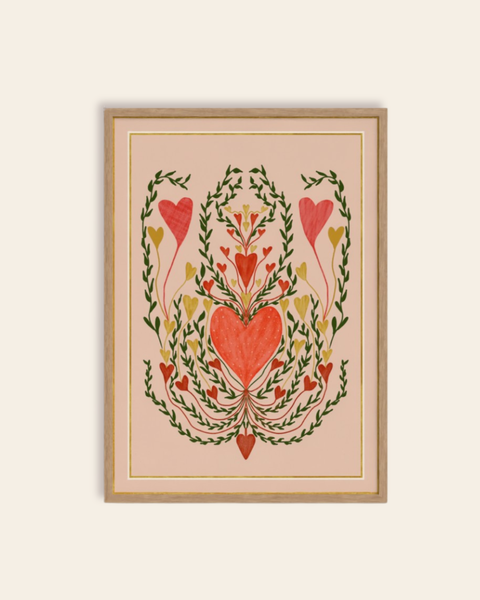 Queen of the Rodeo - Giclee Art Print - Love in Pink: A3