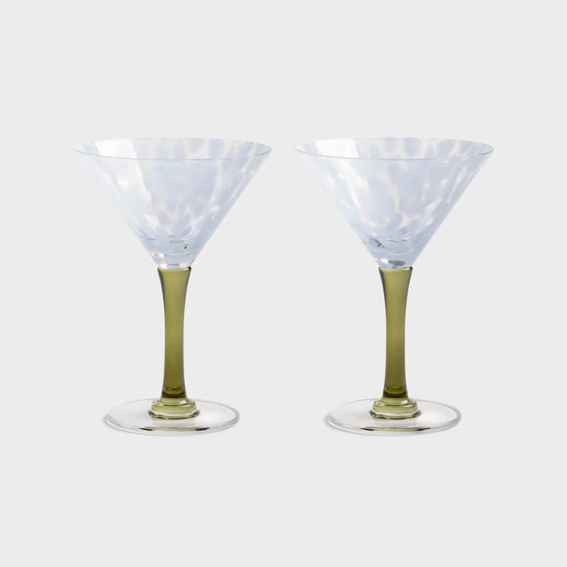 Coupe Rialto Tall Blue - Set of 2