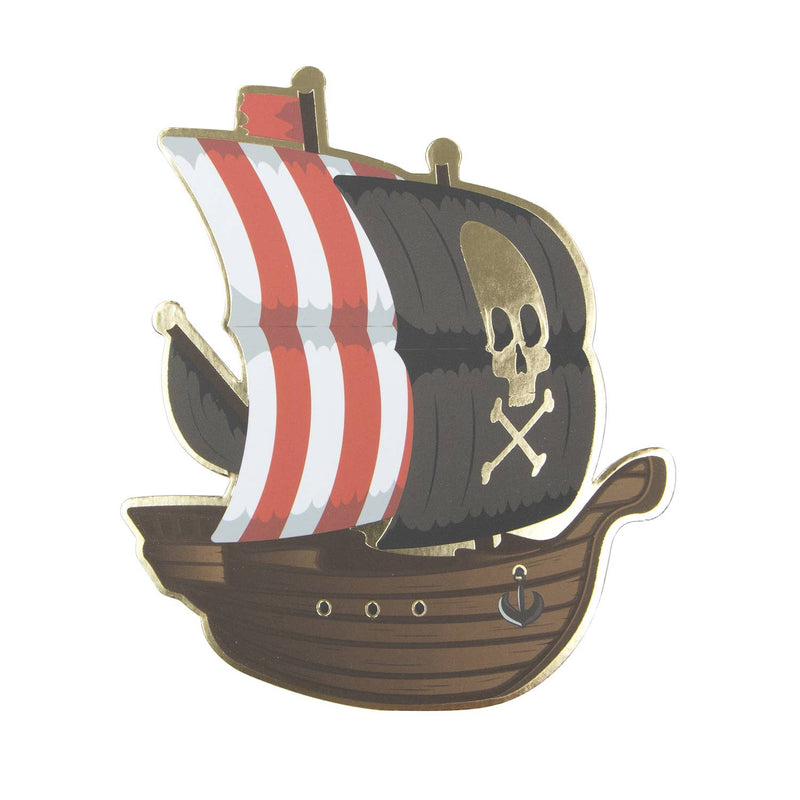 Pirate Invitations - Set Of 8