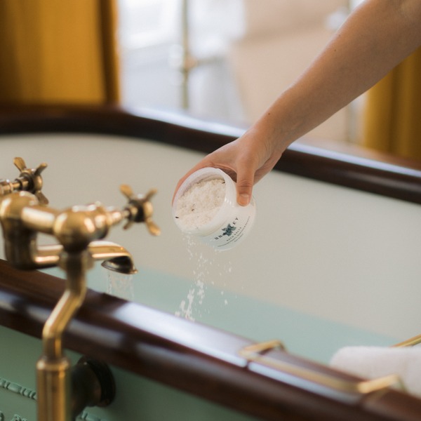 Bath Salts with Lavender Flowers, Spearmint & Geranium Essential Oils