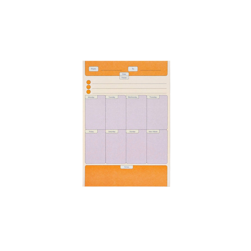 Beams Weekly Planner Sticky Notes