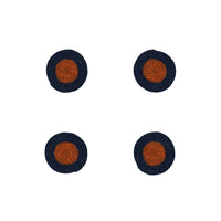 Seagrass Coaster - Midnight Blue / Rust
