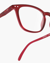 #E Reading Glasses - Cherry Red