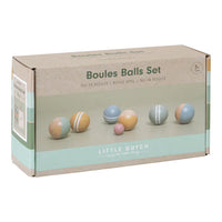 Wooden Boules Set