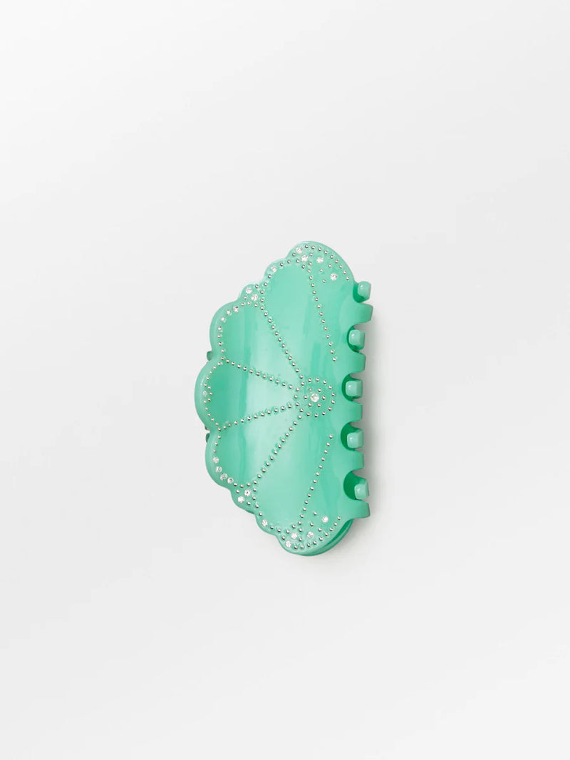 Elsie Hair Claw - Wasabi Green
