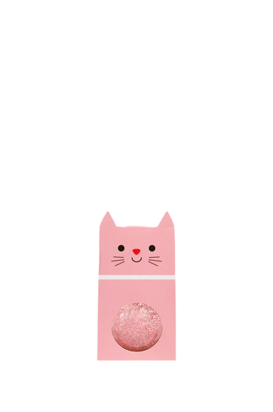 Pink Glitter Bouncy Ball