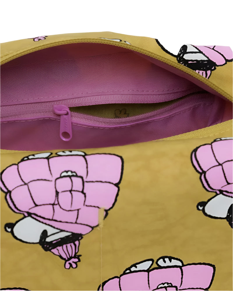 Dopp Kit - Puffer Snoopy Pink