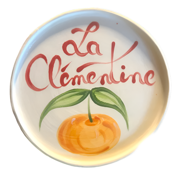 La Clementine Plate - Medium