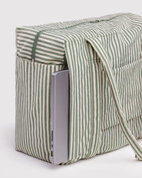 Small Cloud Carry-On - Sage Stripe