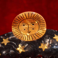 Sun and Stars Astrology Claw Clip