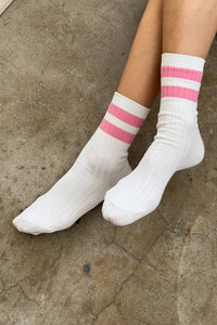 Her Socks - Varsity Pink