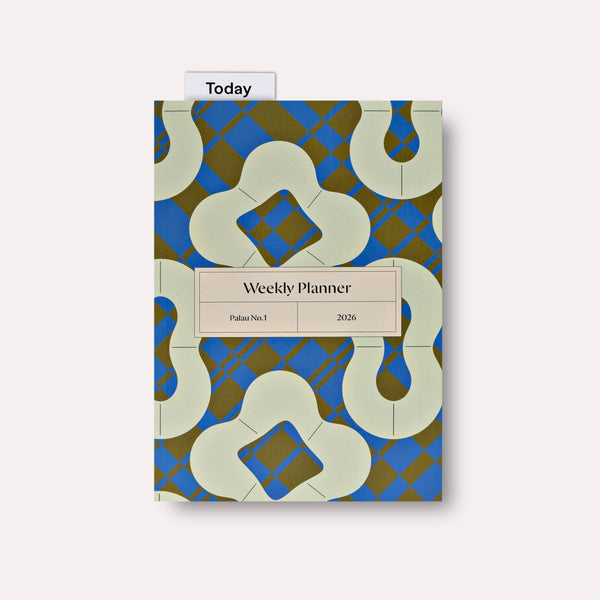 Palau 2026 Dated Weekly Planner Book