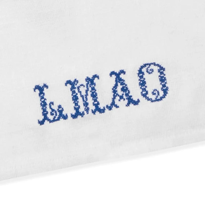 Embroidered Tea Towel - LMAO