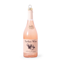 Turkey Wine Glass Decoration