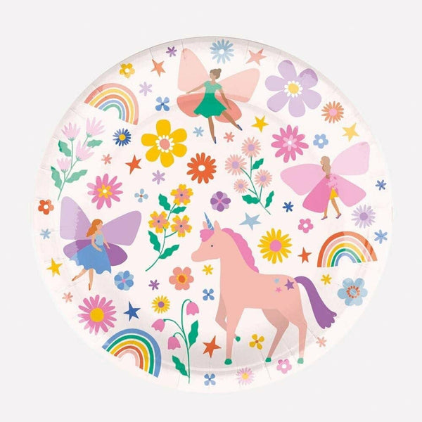 Paper Plates - Magical Unicorn