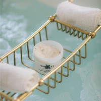 Bath Salts with Lavender Flowers, Spearmint & Geranium Essential Oils