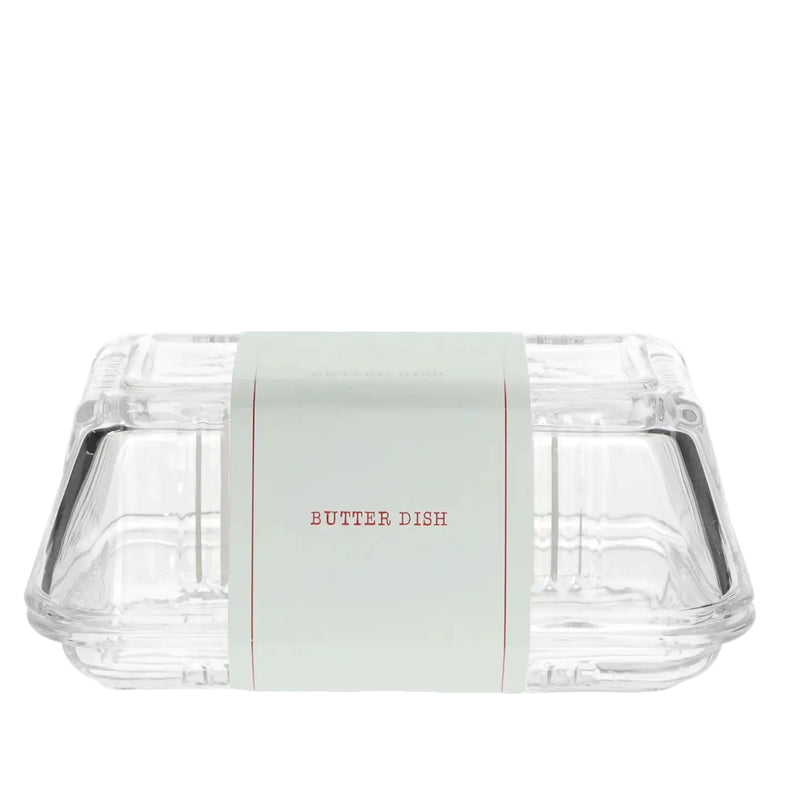 Glass Butter Dish