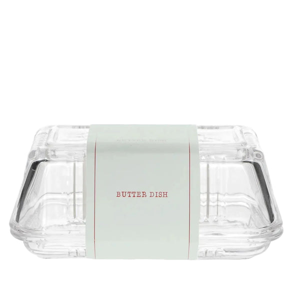 Glass Butter Dish
