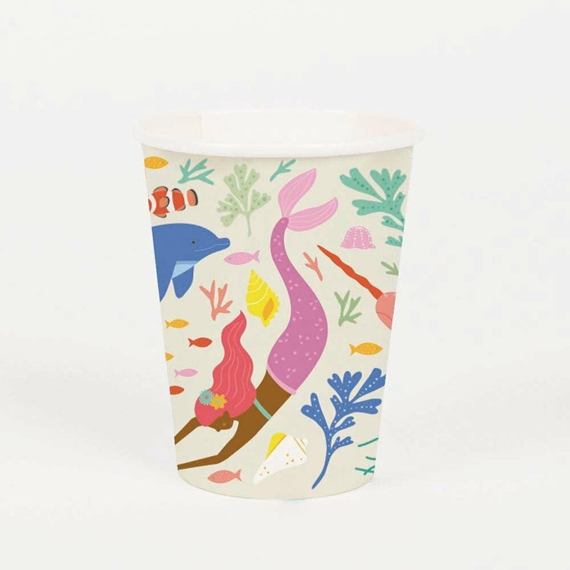Paper Cups - Mermaid