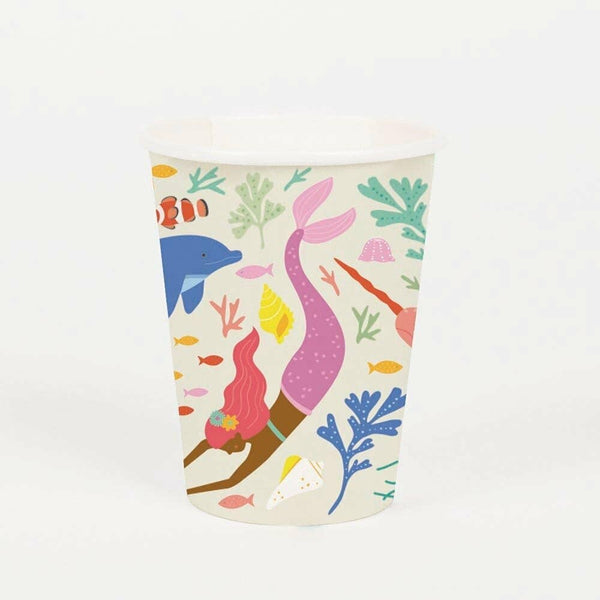 Paper Cups - Mermaid