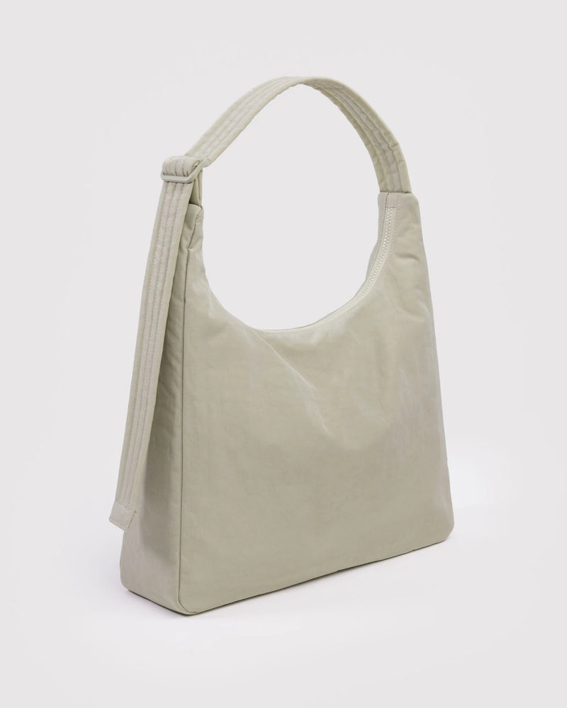 Nylon Shoulder Bag - Celadon