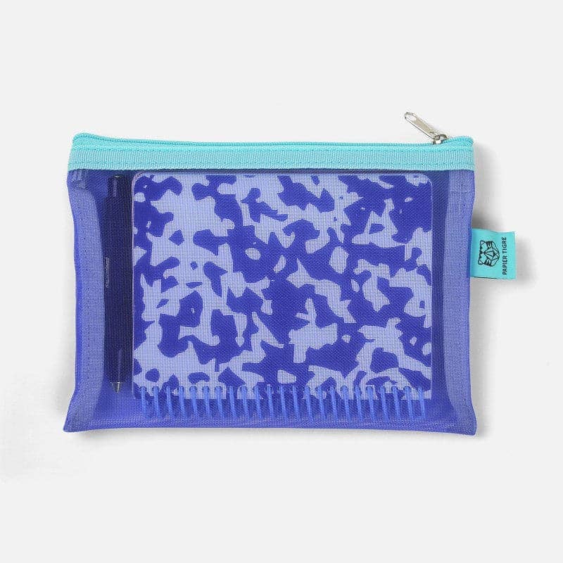Mesh Pocket - Small - Blue