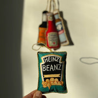 Heinz Beanz Embroidered Christmas Decoration