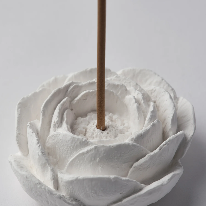 Incense Holder - Camellia Flower