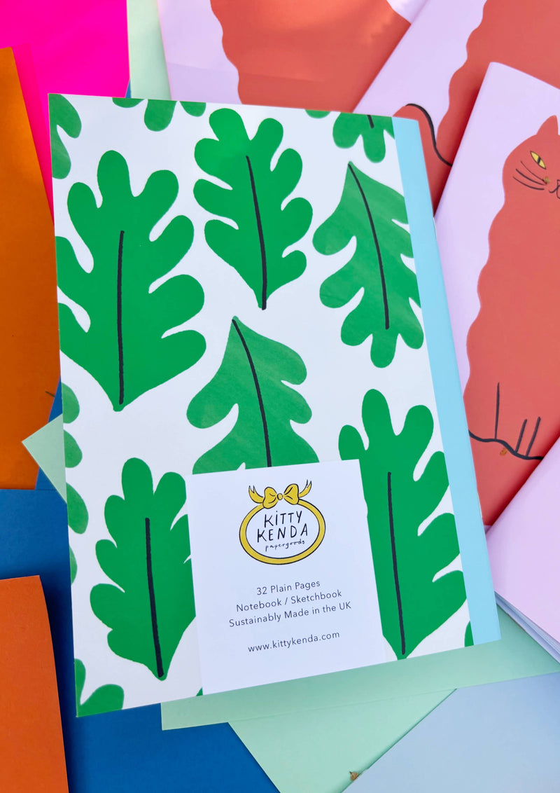 Notebook/Sketchbook (A5) - Ladybird Woman