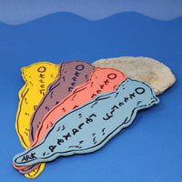 Otter Bookmark - Buttercup Yellow