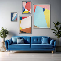 The Underdog Print Shop - Seasonal Geometric Abstract Gallery Wall