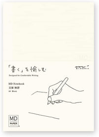 MD Notebook, Paperback Unruled, A6 Blank