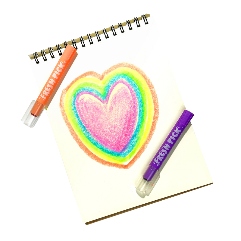 Ooly Fresh Pick: Apple Scented Gel Crayons