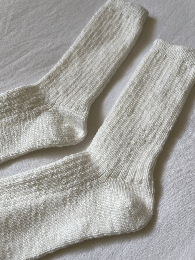 Cottage Socks - Flax